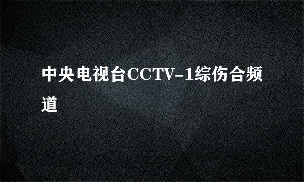 中央电视台CCTV-1综伤合频道