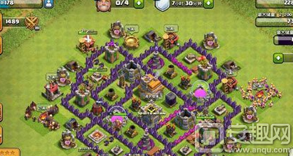 部落来自冲突7本最强大本防御阵型推荐空派比哥儿